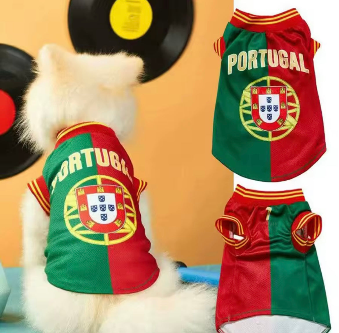Maillot de foot pour chien